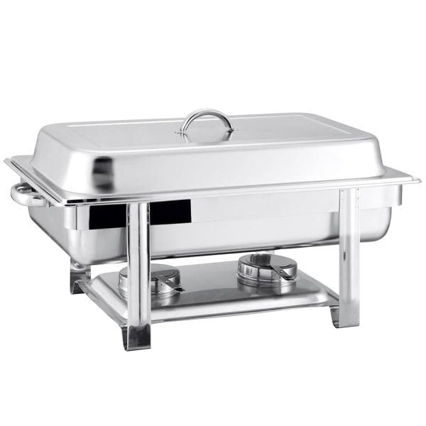 SOGA Double Tray Stainless Steel Chafing Catering Dish Food Warmer - Image 2
