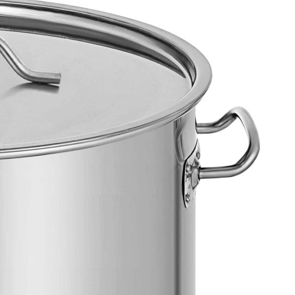 SOGA Stainless Steel Brewery Pot 50L With Beer Valve 40*40cm - Image 3