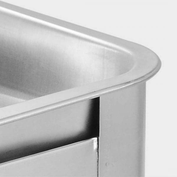 2X 40CM Portable Stainless Steel Outdoor Chafing Dish BBQ Fish Stove Grill Plate - Image 4