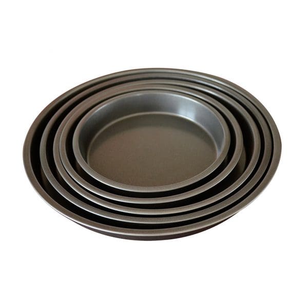 SOGA 7-inch Round Black Steel Non-stick Pizza Tray Oven Baking Plate Pan - Image 6