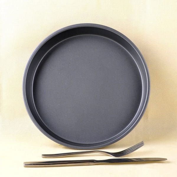 SOGA 7-inch Round Black Steel Non-stick Pizza Tray Oven Baking Plate Pan - Image 7