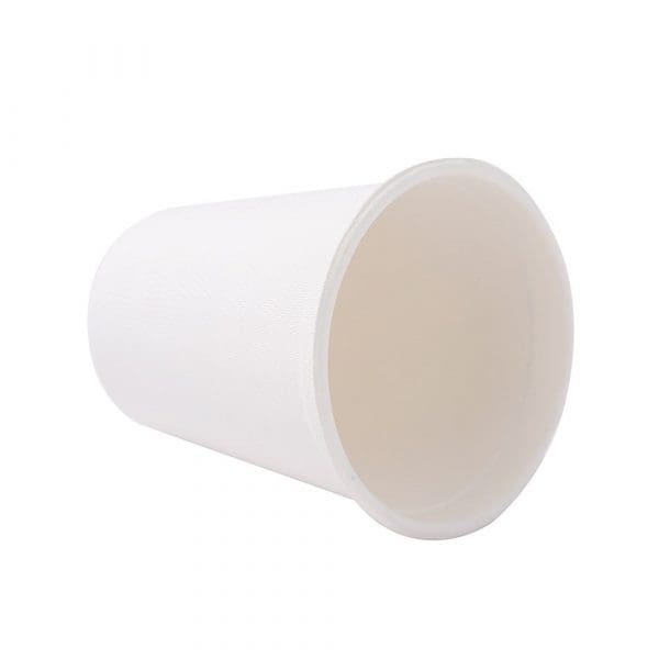 Lemon & Lime Eco Sugarcane Cup White 250ml 12 Pack - Image 4
