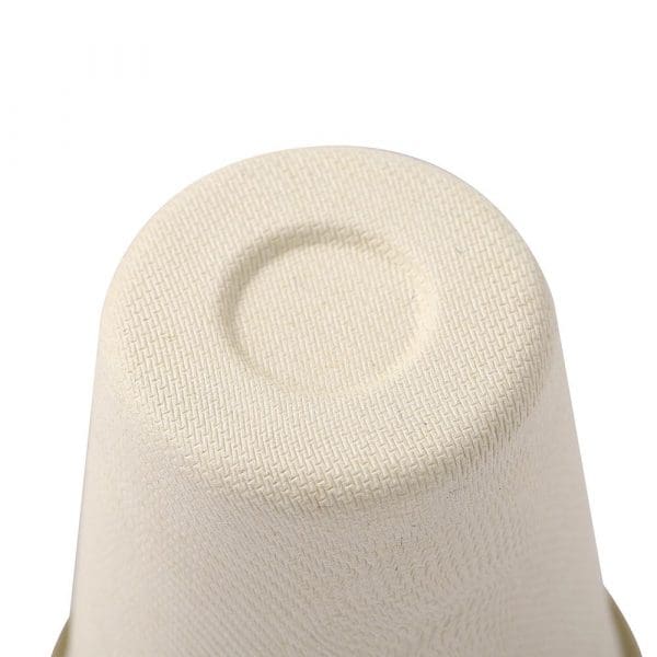 Lemon & Lime Eco Sugarcane Cup Natural 250ml 12 Pack - Image 4