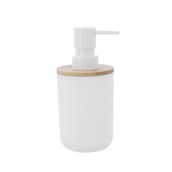 Box Sweden Bano Soap Dispenser Bamboo Top 330ml Random Colour Chosen - Image 5