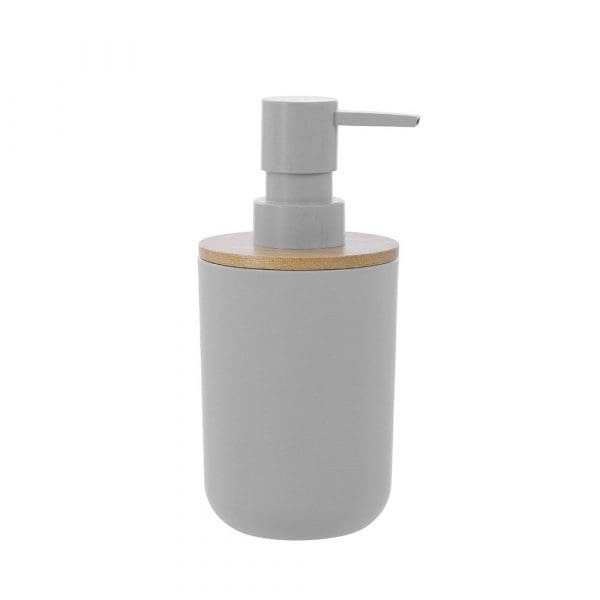 Box Sweden Bano Soap Dispenser Bamboo Top 330ml Random Colour Chosen - Image 4