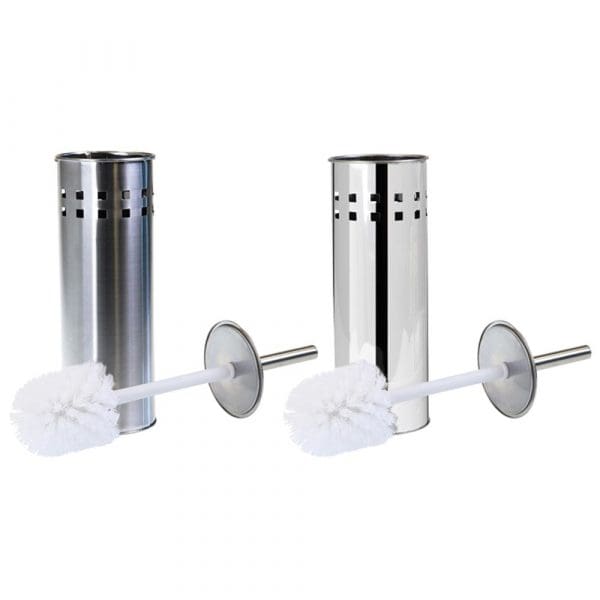 Box Sweden Toilet Brush Set Stainless Steel Satin Finish - Image 2