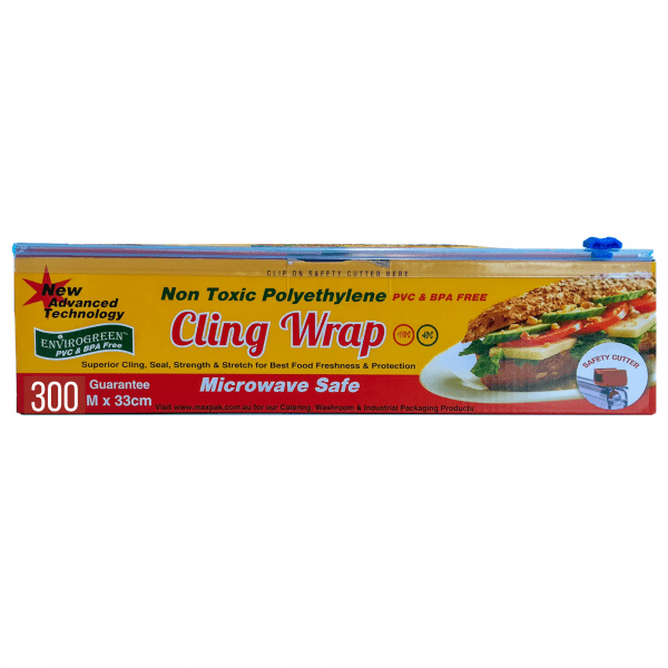 MaxValu PVC & BPA Free Cling Wrap 33cm x 300m