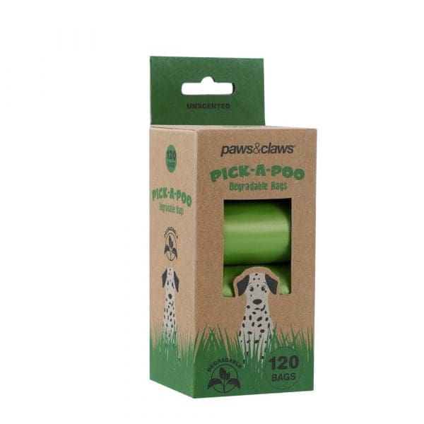 Pick-A-Poo Degradable Unscented Waste Bags 120 Bags - Image 2