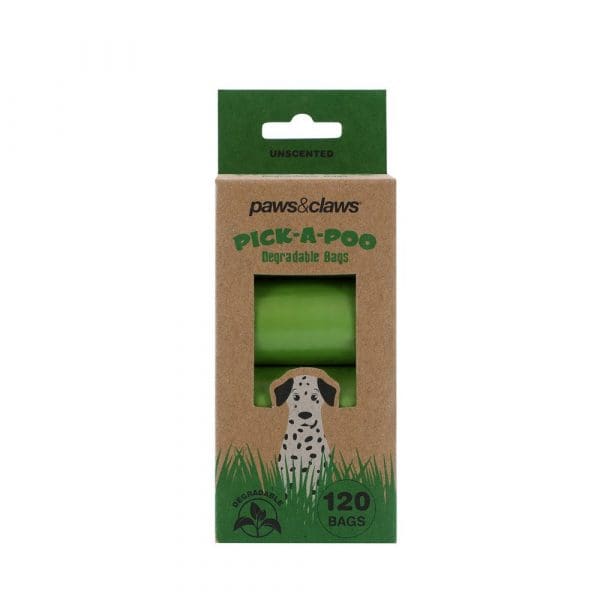 Pick-A-Poo Degradable Unscented Waste Bags 120 Bags - Image 3