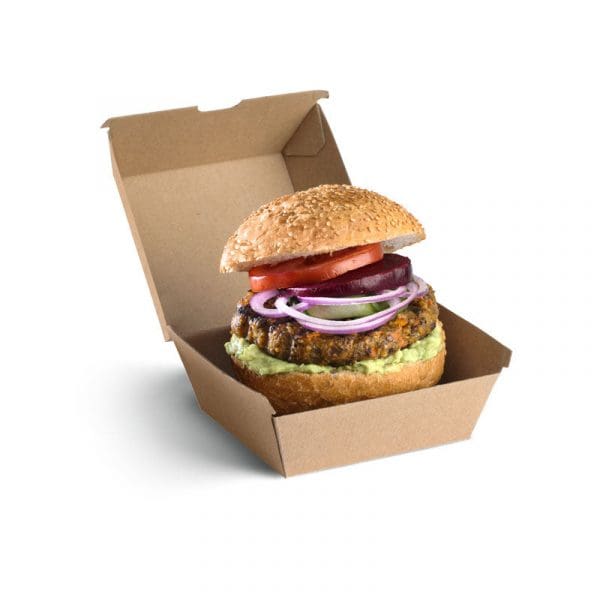 Biopak BioBoard Burger Box 250pcs - Image 2