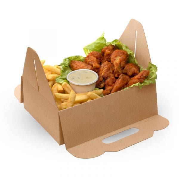 Biopak Carry Tray Box 100pcs - Image 2
