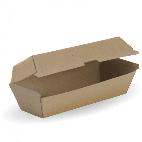 Biopak BioBoard Hot Dog Box 400pcs