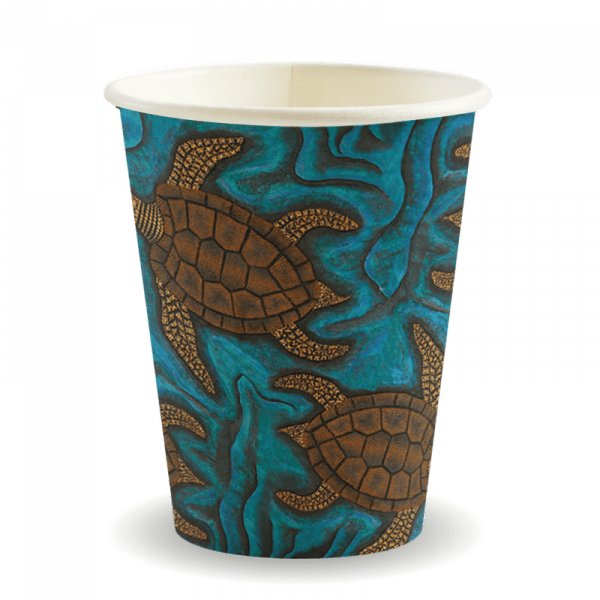 Biopak Single Wall Indigenous BioCup 12oz 1000pcs