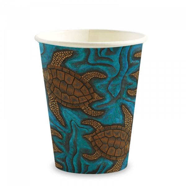 Biopak Single Wall Indigenous BioCup 8oz 1000pcs