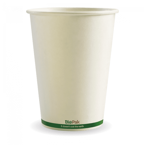 Biopak White BioBowl 950ml 32oz 500pcs