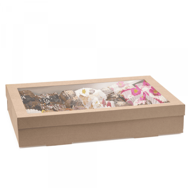 Biopak Window Lid To Suit Catering Box Large 50 Pieces - Image 2