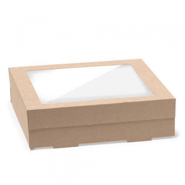 Biopak Window Lid To Suit Catering Box Small 100 Pieces - Image 3