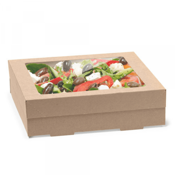 Biopak Window Lid To Suit Catering Box Small 100 Pieces - Image 2