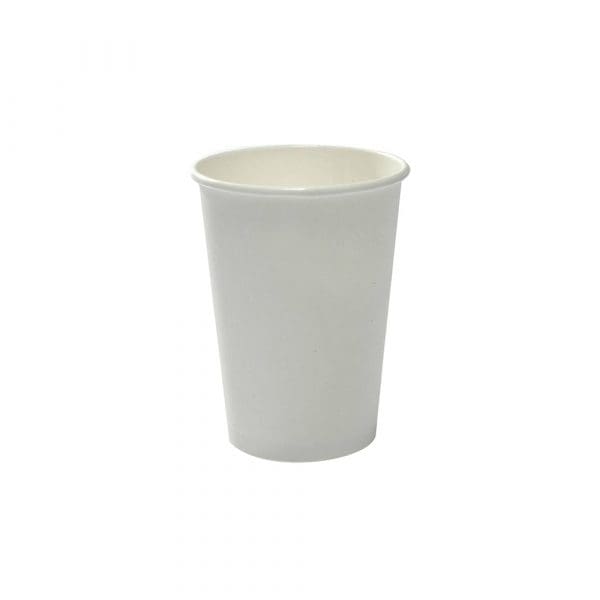 Capri Single Wall Paper Cups White 12oz 335ml