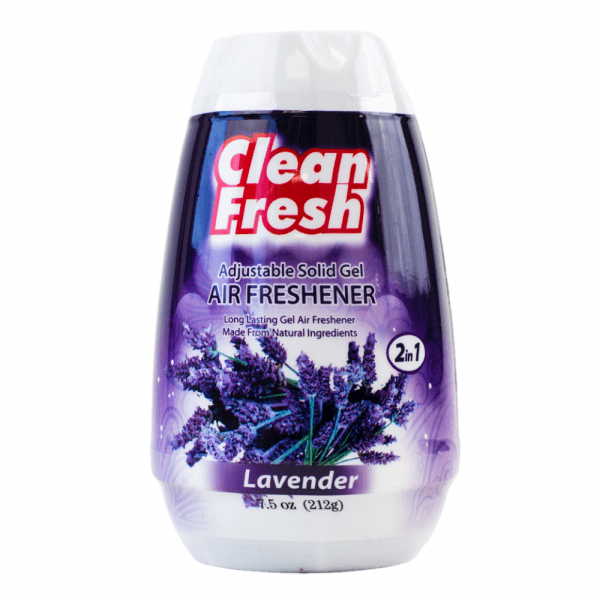 Clean Fresh Natural Solid Gel Air Fresheners Lavender