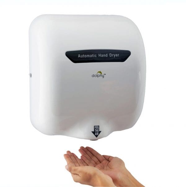 Dolphy European Style Hand Dryer 1800W White - Image 2
