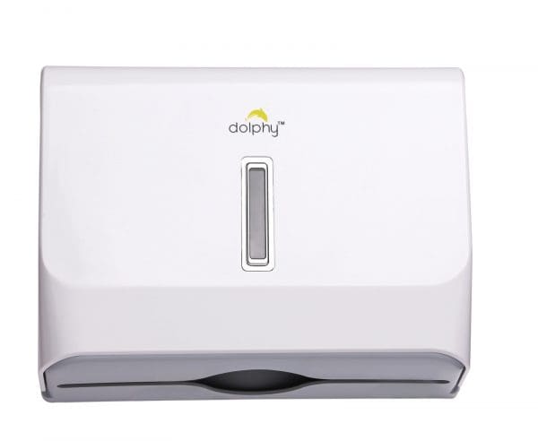 Dolphy Slimline Paper Towel Dispenser White - Image 2