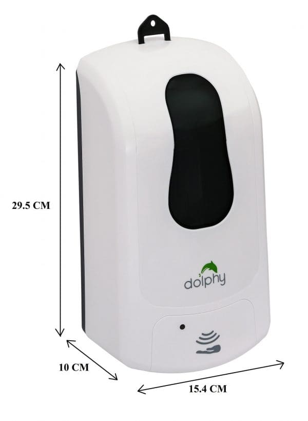 Dolphy Automatic Soap-Sanitiser Dispenser 1000ml White - Image 5