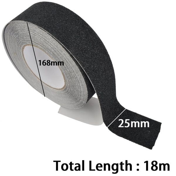 Anti Skid Tape Black 25mm x 18m - Image 2