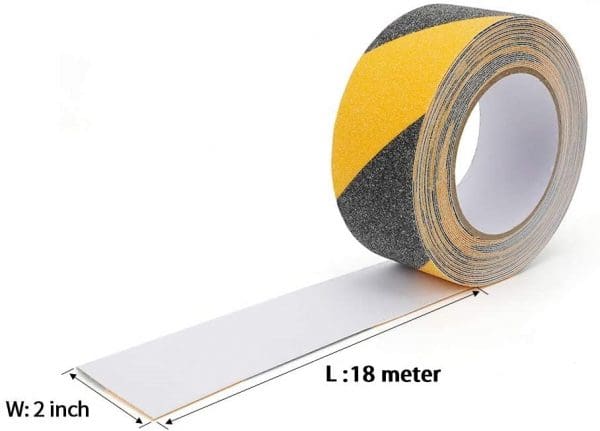 Anti Skid Tape Zebra Stripe 50mm x 18m - Image 2