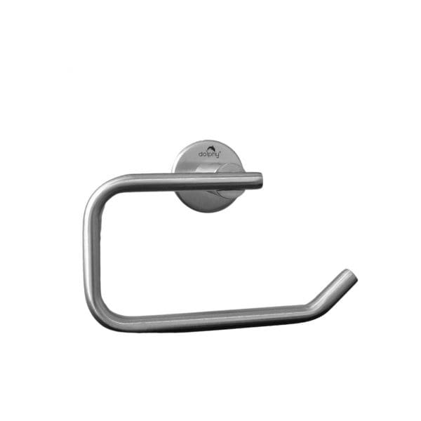 Dolphy Stainless Steel Brushed Toilet Roll Holder - Image 3