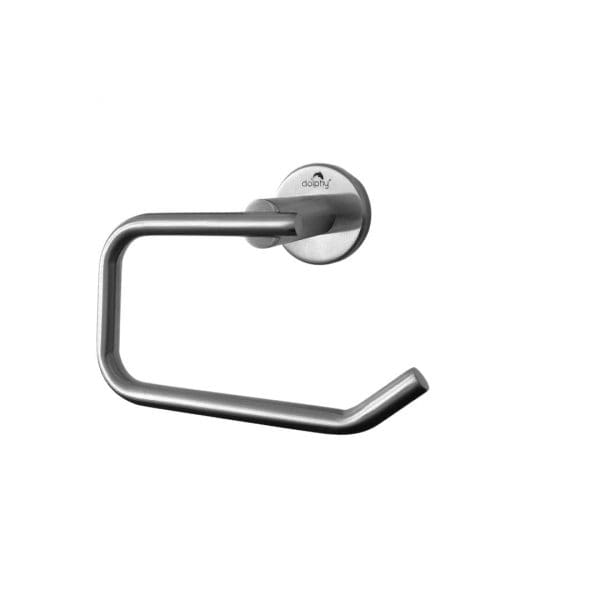 Dolphy Stainless Steel Brushed Toilet Roll Holder - Image 2