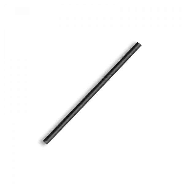 Biopak Cocktail Black BioStraw 2500pcs