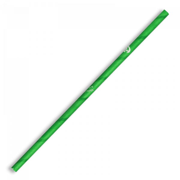 Biopak 6mm Regular Green BioStraw 2500pcs
