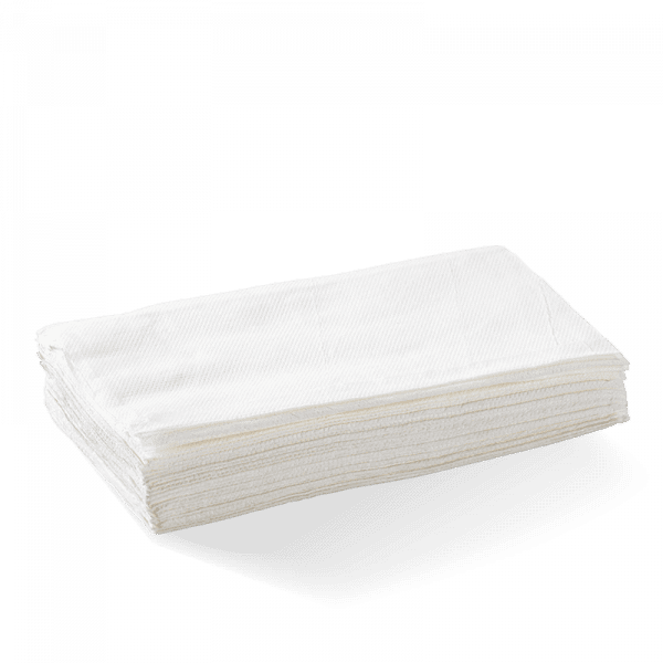 Biopak Single Saver 1-Ply White BioDispenser Napkin 6000pcs