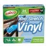 SAB80065_Sabco_XtraStretch_VinylDisposableGloves_24PK_M_Pack_Front.jpg