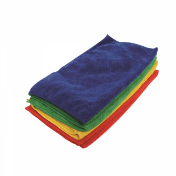 Sabco Professional Mixed Colours Microfibre Cloths 8 Pack
