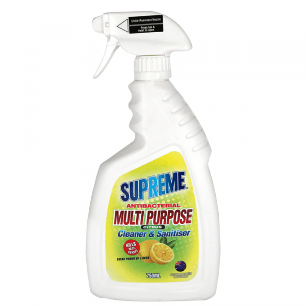 Supreme Antibacterial Cleaner and Sanitiser 750ml