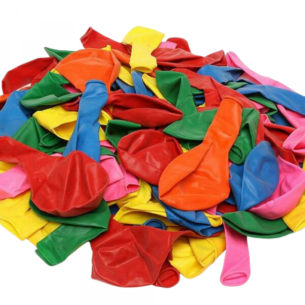 Round Balloons Assorted Colours 50pcs