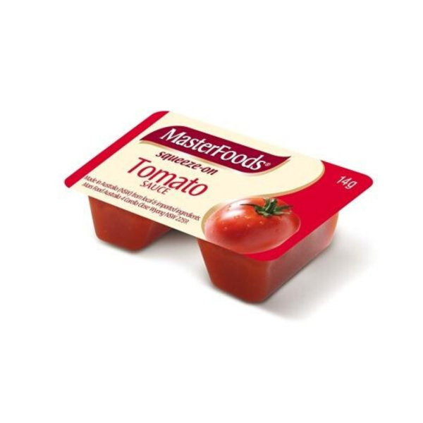 MasterFoods Squeeze Tomato Sauce 14g 100pcs