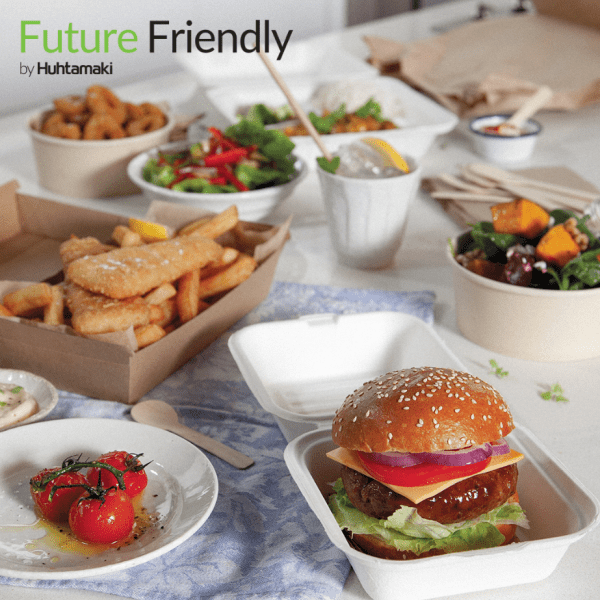 Future Friendly Sugarcane Burger Clam 500 Pieces - Image 2