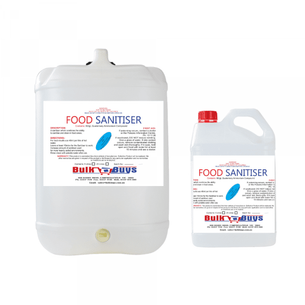 Food Sanitiser - 5LT