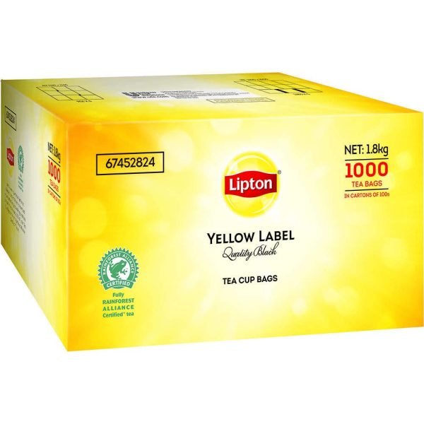 Lipton Tea Quality Black Tea Bags 1000 Pack