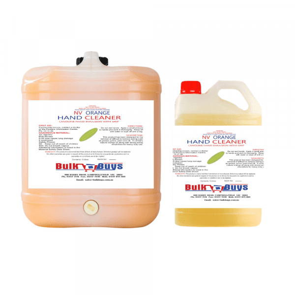 Heavy-Duty Orange Beaded Hand Cleaner - 20LT or 5LT