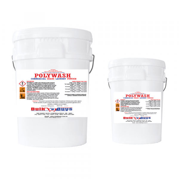 Poly Wash Commercial Grade Laundry Powder- 5KG
