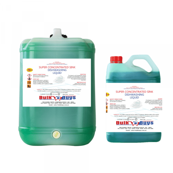 Super Concentrated 20+ Dishwashing Liquid - 15LT or 5LT