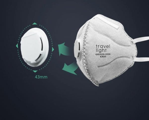 Travellight Air Filtering Cloth Mask 1pc - Image 2