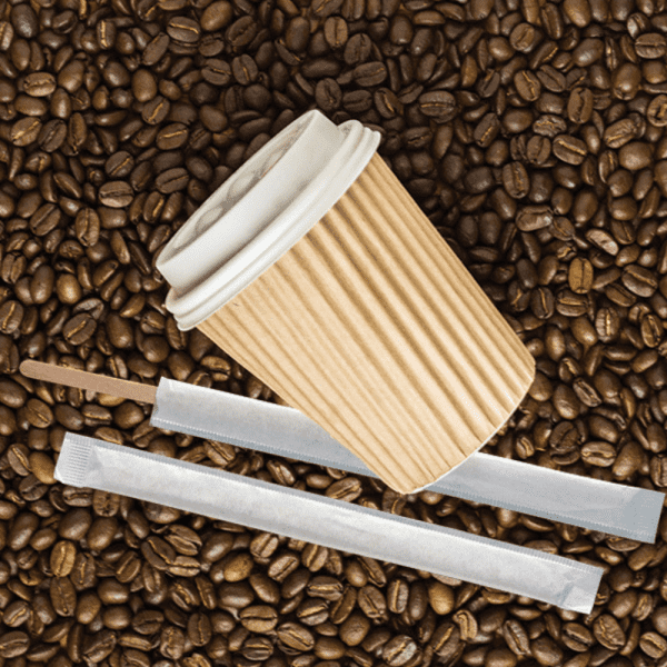 Wrapped Coffee Wood Stirrers 140mm x 5mm 1000pcs - Image 2