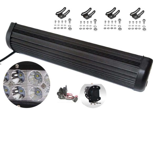 2X 28inch 180W Cree Led Light Bar Spot Flood Light 4x4 Offroad Work Ute Atv 12v 24v - Image 2
