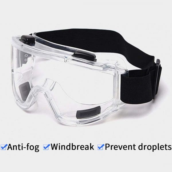 Clear Protective Eye Glasses Safety Windproof Lab Goggles Eyewear - Image 3