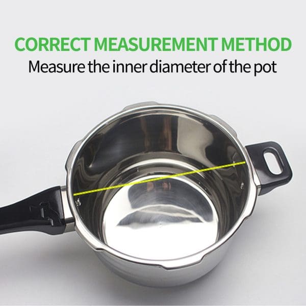 Silicone 3L Pressure Cooker Rubber Seal Ring Replacement Spare Parts - Image 4